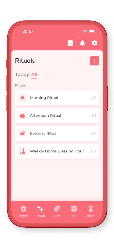 Daily rituals that turn into useful habits